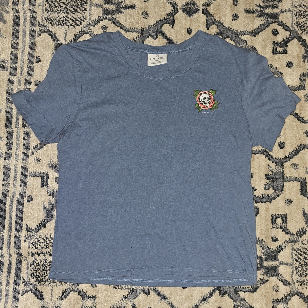 Empyre Blue Short Sleeve Crew Neck Tee